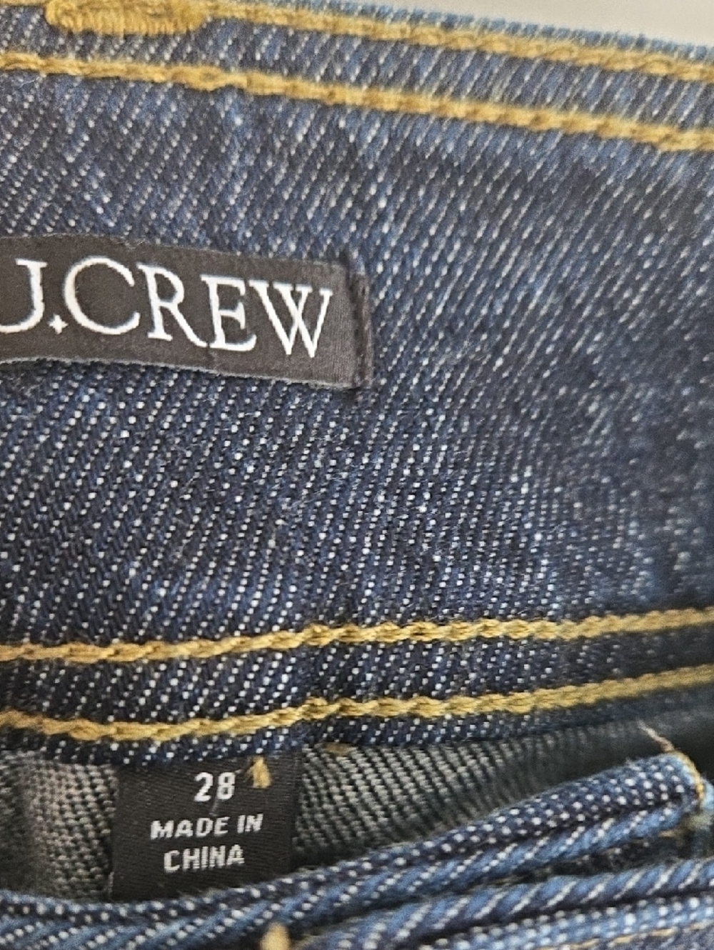 J. Crew Dark Blue High-Rise Flare Jeans - Picture 3 of 9